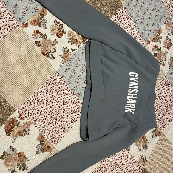 Gymshark cropped hoodie Turquoise - Picture 6 of 6